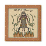 Autumn Primsies · Angel & Pumpkins Magnets
