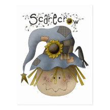 Autumn Primsies · Scarecrow Postcards