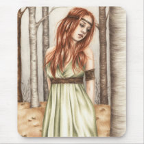 Autumn Princess Mousepad mousepads