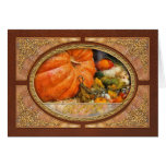 Autumn - Pumpkin - All of my relatives Card