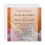 Autumn Pumpkin, Apple and Colorful Leaves Personalized Announcements
