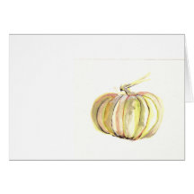 autumn pumpkin card