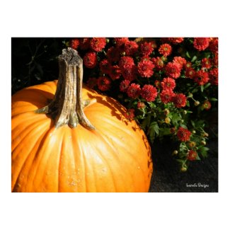 Autumn Pumpkin Poster print