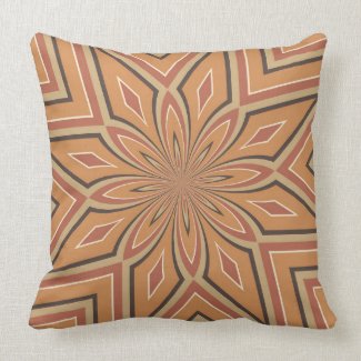 Autumn Pumpkin Spice Star Flower with Pumpkin Pillows