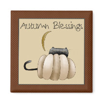 Autumn Pumpkins · Cat, Pumpkin & Moon magnets by CSCountry Autumn Pumpkins · Cat, Pumpkin & Moon magnets