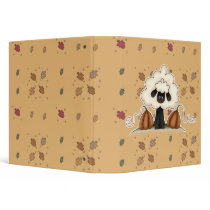 autumn pumpkins sheep binders
