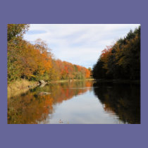 Autumn Reflected posters