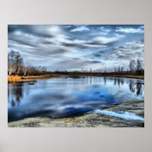 Autumn Reflections Framed Print