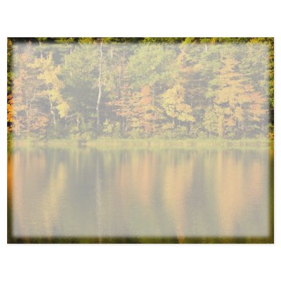 Autumn Reflections Letterhead by Lasting__Impressions