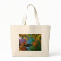 Autumn Reflections, Maine Canvas Bags