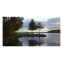 Autumn reflections customized photo card