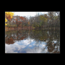 Autumn Reflections postcards by rukeman Autumn Reflections postcards