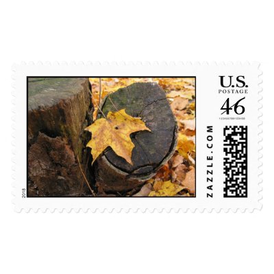 Autumn Rests Postage Stamps by jesterbryanc