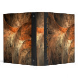 Autumn Riches Fractal Art 1.4" Binder