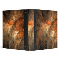 Autumn Riches Fractal Art 1.4" Binder by WriteStuff Autumn Riches Fractal Art 1.4" Binder