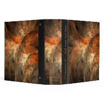 Autumn Riches Fractal Art 2.8" Binder by WriteStuff Autumn Riches Fractal Art 2.8" Binder