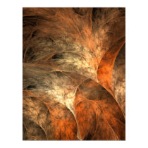 Autumn Riches Fractal Art Print