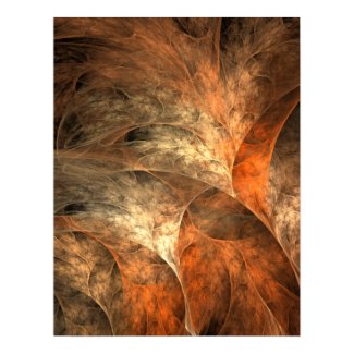 Autumn Riches Fractal Art Print print