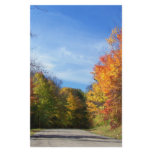 autumn road customized stationery