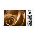 Autumn Rose Wedding Postage