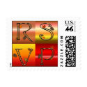 Autumn RSVP Small Stamp