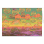 Autumn Ruminations – Gold & Rose Glory Greeting Card