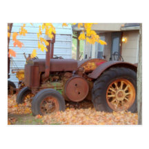 "Autumn Rust" Postcard