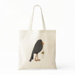 Autumn Scarecrows · Crow Tote Bags