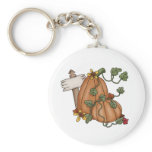 Autumn Scarecrows · Pumpkins Key Chain