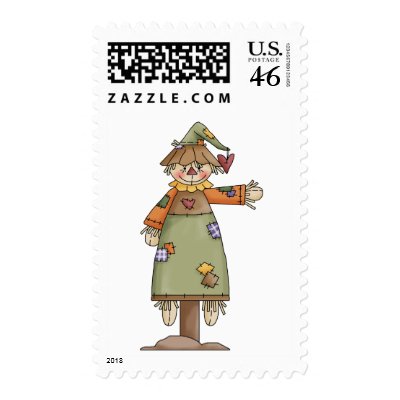 Autumn Scarecrows · Scarecrow 8 Postage by CSCountryCuties