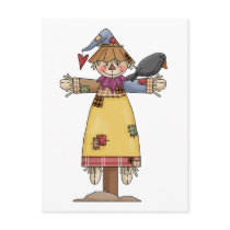 Autumn Scarecrows · Scarecrow postcards