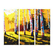 Autumn Shade Triptych