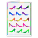 Autumn Shades of Stilettos Cards