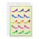 Autumn Shades of Stilettos invitations