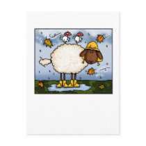 autumn sheep postcards by cfkaatje autumn sheep postcards