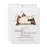 Autumn Sheep · Sheep & Pumpkins Personalized Invites