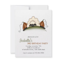 Autumn Sheep · Sheep & Pumpkins invitations