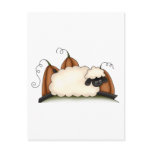 Autumn Sheep · Sheep & Pumpkins Post Card