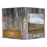 Autumn Skies Over Gold Fields 3 Ring Binders