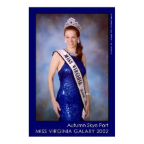 Autumn Skye Port - Miss Virginia Galaxy posters