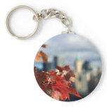 Autumn skyline key chain