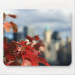 Autumn skyline mousepad
