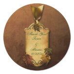 Autumn Song Favor Stickers stickers