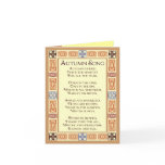 Autumn Song Thanksgiving Greeting Card