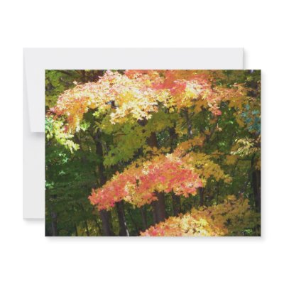 autumn splendor invite by PhotoLisa