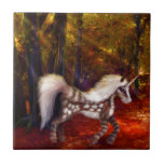 Autumn Spotted Unicorn Tile