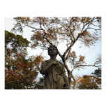Autumn Statue Photo Print 2012