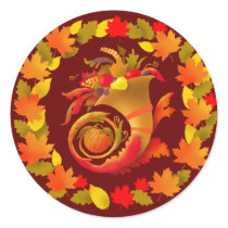 Autumn stickers