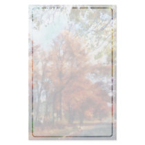 Autumn Street Perspective stationery