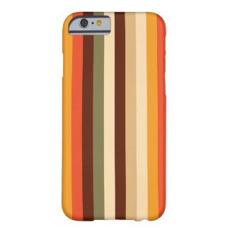 AUTUMN STRIPES MULTICOLOR PATTERN | iPhone Case Barely There iPhone 6 Case
